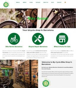 web de alquiler de bicicletas